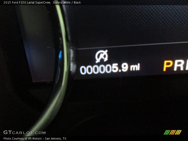 Oxford White / Black 2015 Ford F150 Lariat SuperCrew