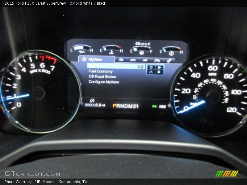 Oxford White / Black 2015 Ford F150 Lariat SuperCrew
