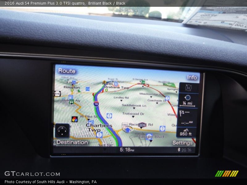 Navigation of 2016 S4 Premium Plus 3.0 TFSI quattro