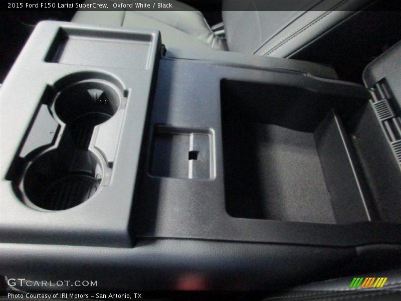 Oxford White / Black 2015 Ford F150 Lariat SuperCrew