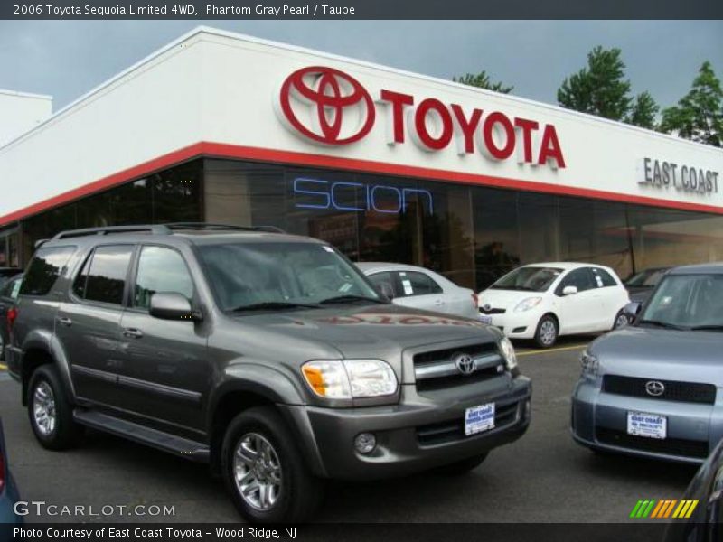 Phantom Gray Pearl / Taupe 2006 Toyota Sequoia Limited 4WD