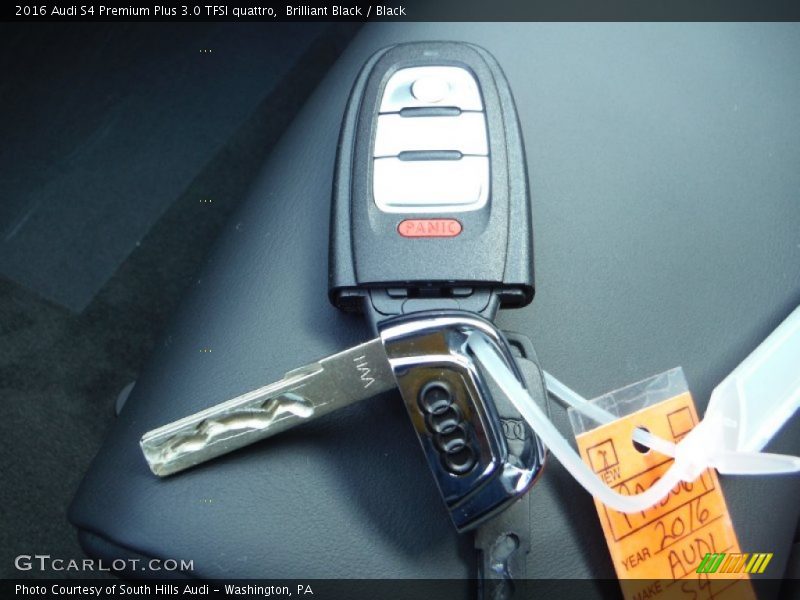 Keys of 2016 S4 Premium Plus 3.0 TFSI quattro