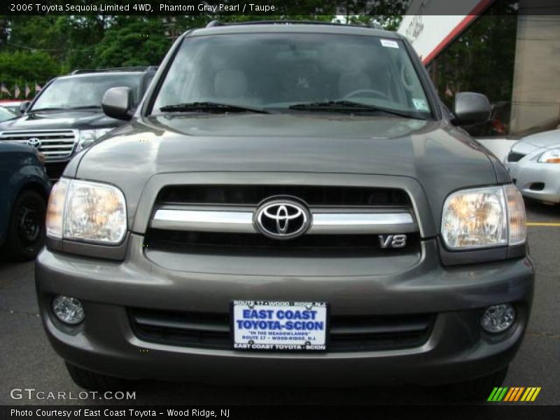 Phantom Gray Pearl / Taupe 2006 Toyota Sequoia Limited 4WD