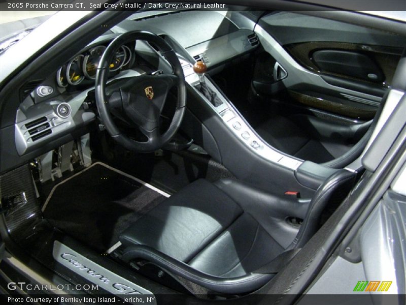 2005 Porsche Carrera GT, Seal Grey Metallic / Dark Gray, Interior - 2005 Porsche Carrera GT 