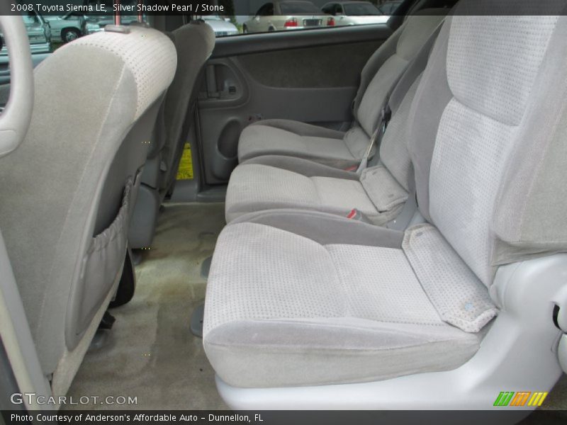 Silver Shadow Pearl / Stone 2008 Toyota Sienna LE