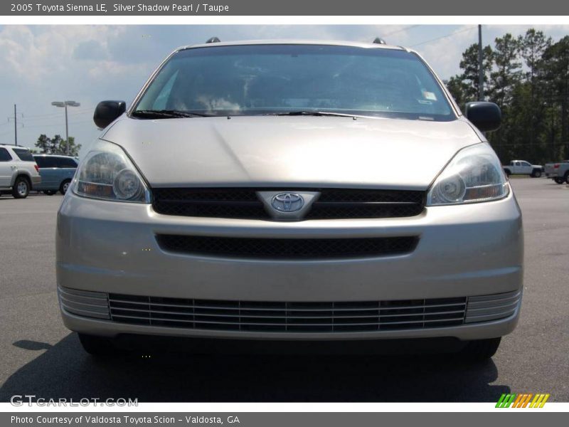 Silver Shadow Pearl / Taupe 2005 Toyota Sienna LE