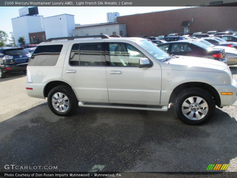 Light French Silk Metallic / Camel 2006 Mercury Mountaineer Luxury AWD