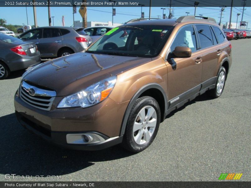 Front 3/4 View of 2012 Outback 2.5i Premium