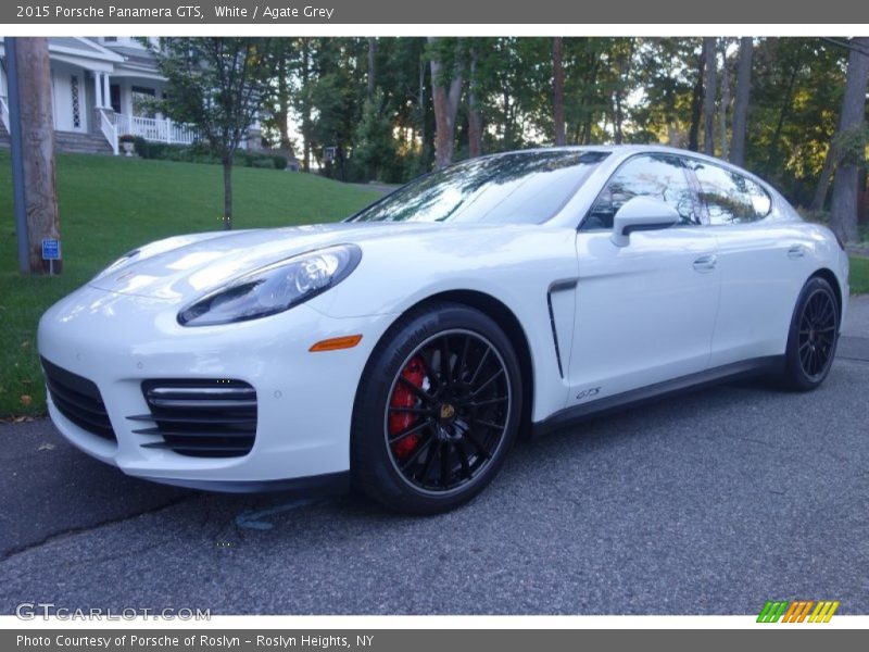 White / Agate Grey 2015 Porsche Panamera GTS