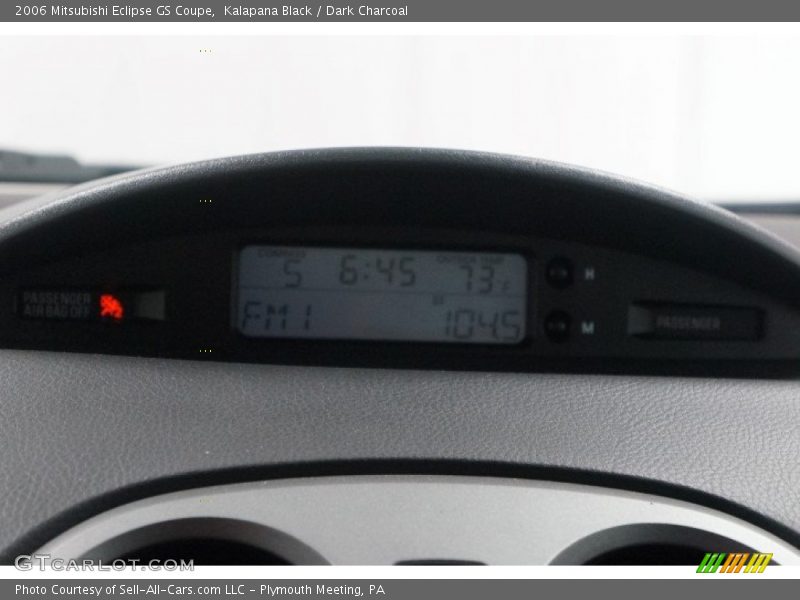 Kalapana Black / Dark Charcoal 2006 Mitsubishi Eclipse GS Coupe