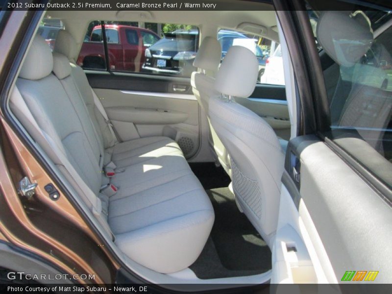 Caramel Bronze Pearl / Warm Ivory 2012 Subaru Outback 2.5i Premium