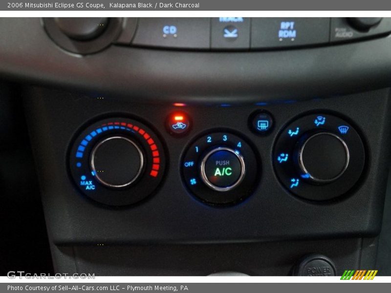 Kalapana Black / Dark Charcoal 2006 Mitsubishi Eclipse GS Coupe