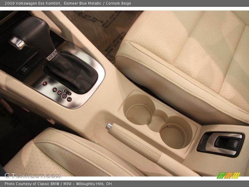 Eismeer Blue Metallic / Cornsilk Beige 2009 Volkswagen Eos Komfort