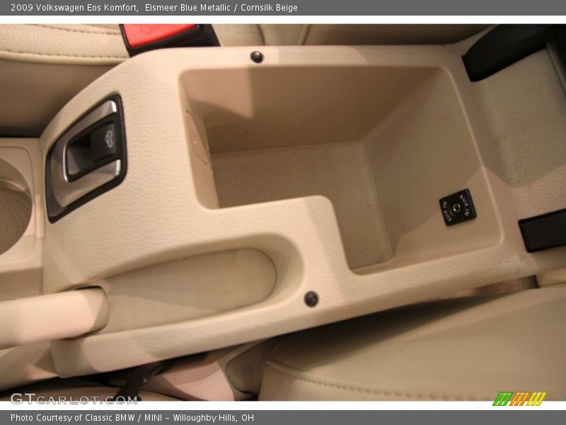 Eismeer Blue Metallic / Cornsilk Beige 2009 Volkswagen Eos Komfort