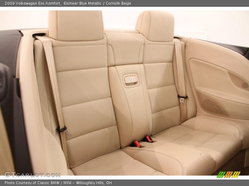 Eismeer Blue Metallic / Cornsilk Beige 2009 Volkswagen Eos Komfort