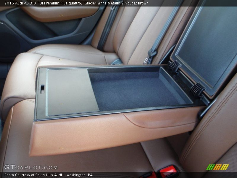 Glacier White Metallic / Nougat Brown 2016 Audi A6 3.0 TDI Premium Plus quattro