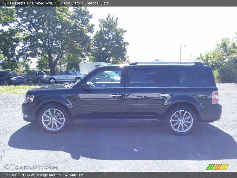 Tuxedo Black / Charcoal Black 2014 Ford Flex Limited AWD