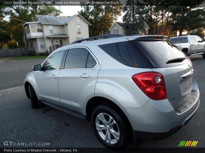 Silver Ice Metallic / Light Titanium/Jet Black 2012 Chevrolet Equinox LT AWD