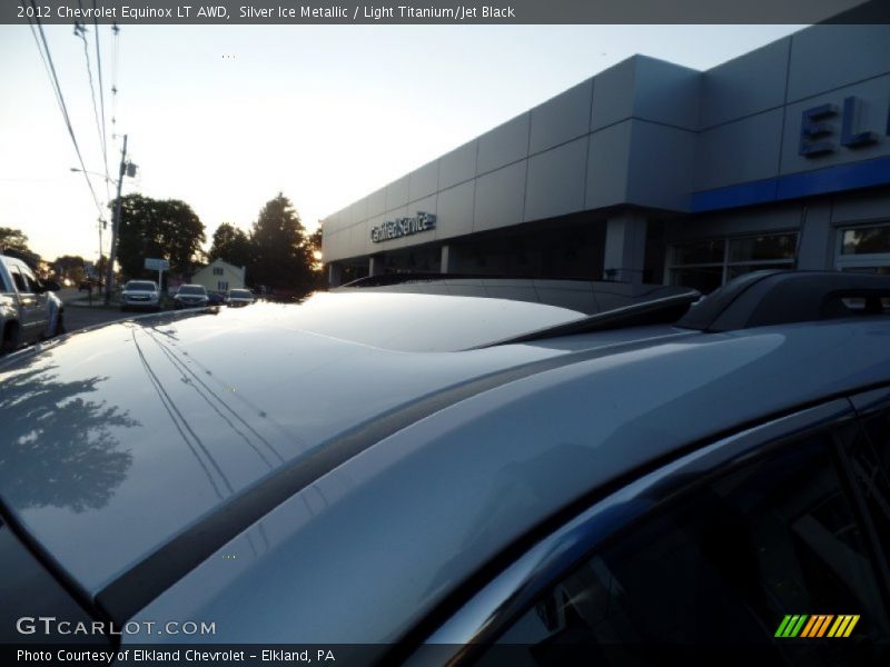 Silver Ice Metallic / Light Titanium/Jet Black 2012 Chevrolet Equinox LT AWD