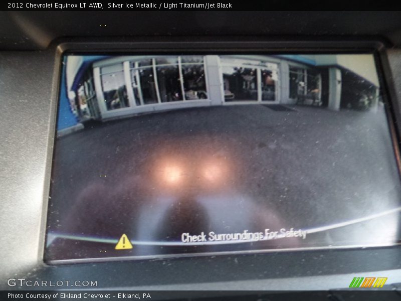 Silver Ice Metallic / Light Titanium/Jet Black 2012 Chevrolet Equinox LT AWD