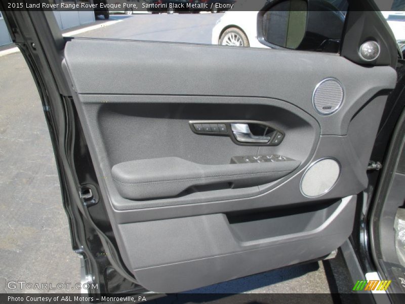 Santorini Black Metallic / Ebony 2015 Land Rover Range Rover Evoque Pure