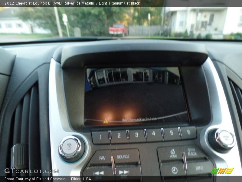Silver Ice Metallic / Light Titanium/Jet Black 2012 Chevrolet Equinox LT AWD