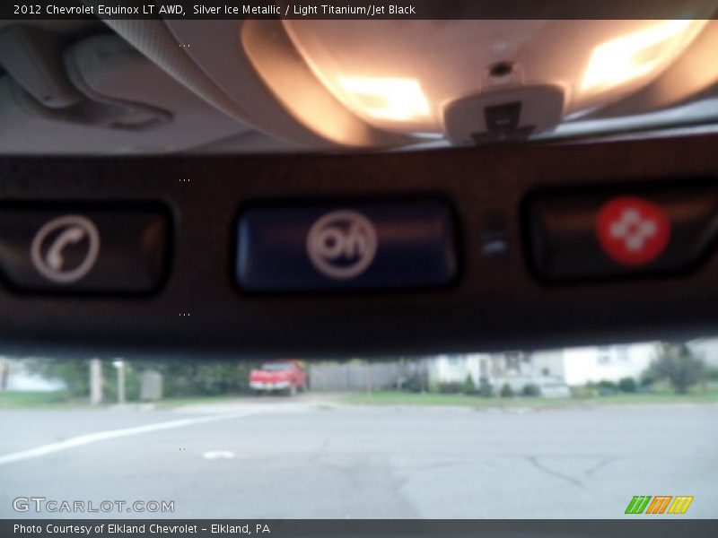 Silver Ice Metallic / Light Titanium/Jet Black 2012 Chevrolet Equinox LT AWD