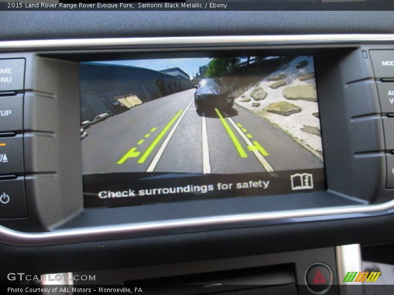 Santorini Black Metallic / Ebony 2015 Land Rover Range Rover Evoque Pure