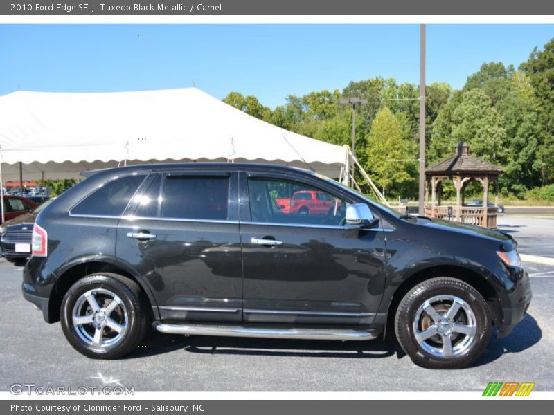 Tuxedo Black Metallic / Camel 2010 Ford Edge SEL
