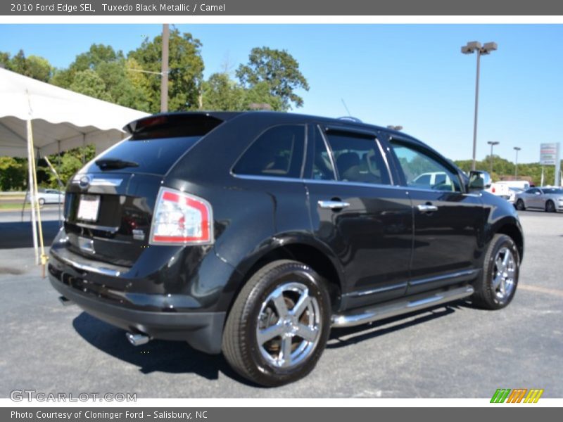 Tuxedo Black Metallic / Camel 2010 Ford Edge SEL
