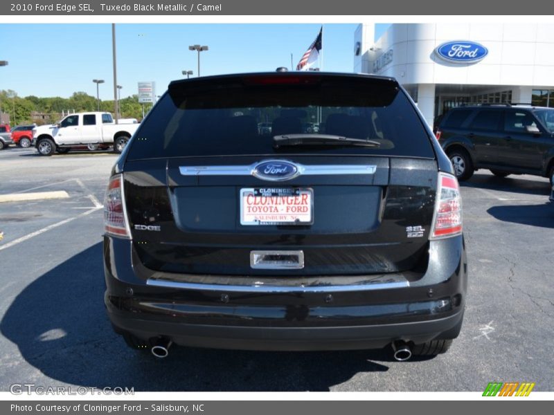 Tuxedo Black Metallic / Camel 2010 Ford Edge SEL