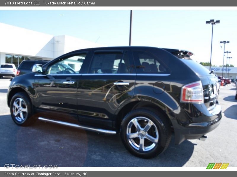 Tuxedo Black Metallic / Camel 2010 Ford Edge SEL