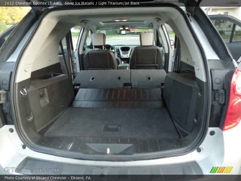 Silver Ice Metallic / Light Titanium/Jet Black 2012 Chevrolet Equinox LT AWD