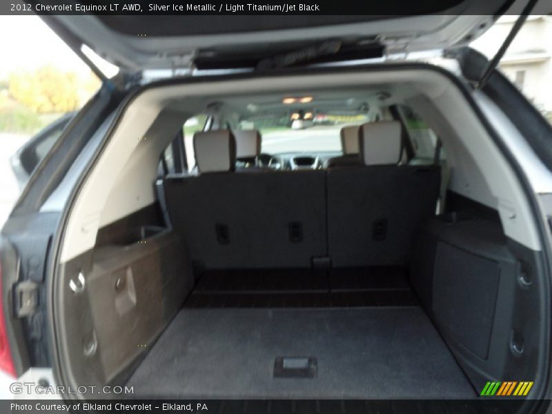 Silver Ice Metallic / Light Titanium/Jet Black 2012 Chevrolet Equinox LT AWD