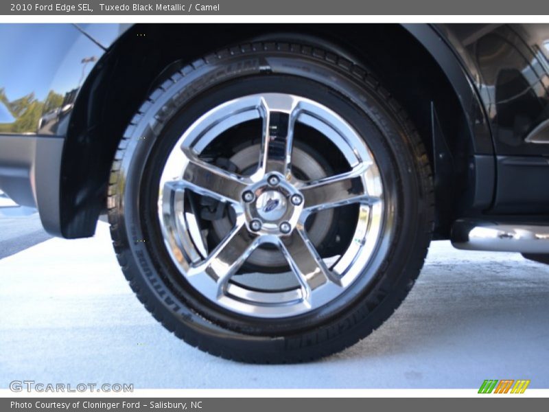 Tuxedo Black Metallic / Camel 2010 Ford Edge SEL
