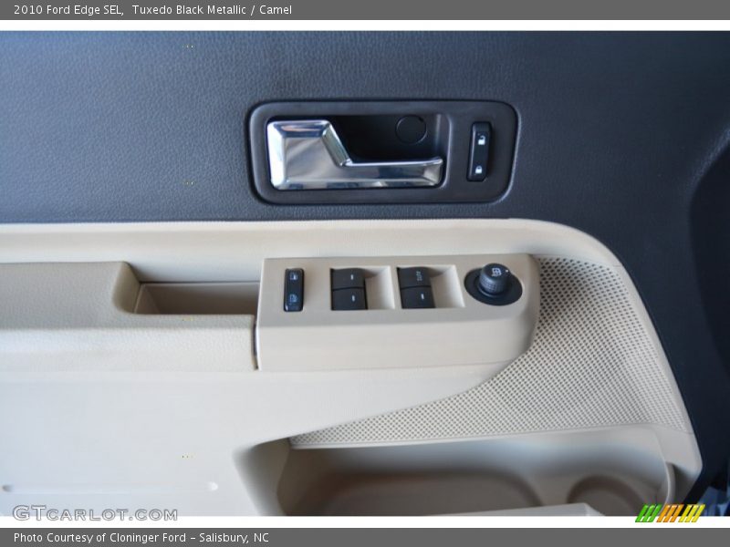 Tuxedo Black Metallic / Camel 2010 Ford Edge SEL