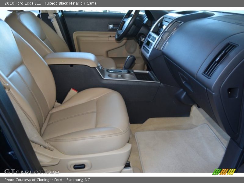 Tuxedo Black Metallic / Camel 2010 Ford Edge SEL