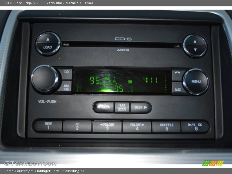 Tuxedo Black Metallic / Camel 2010 Ford Edge SEL