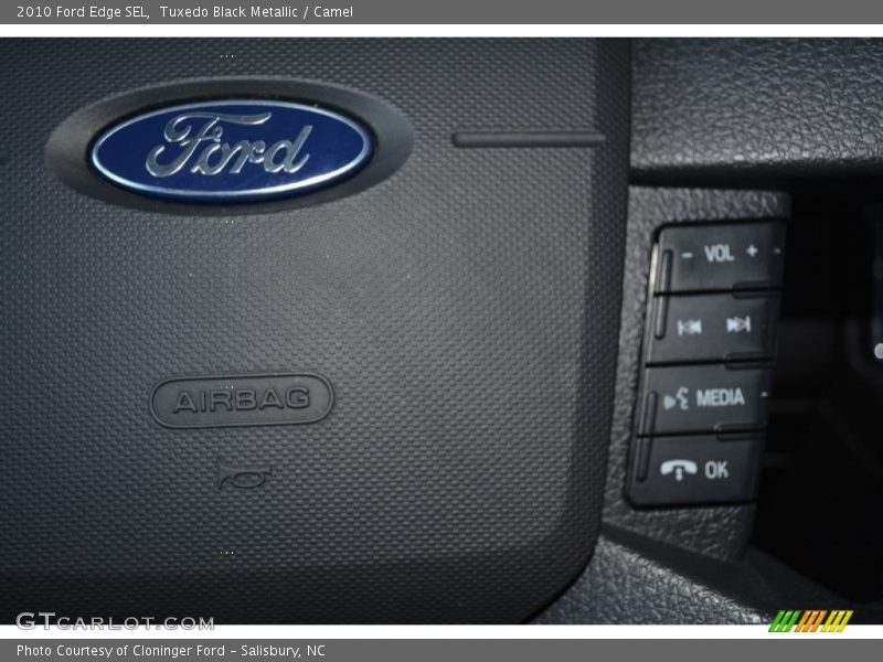 Tuxedo Black Metallic / Camel 2010 Ford Edge SEL