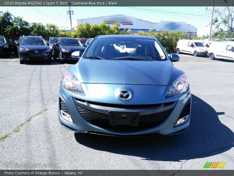 Gunmetal Blue Mica / Black 2010 Mazda MAZDA3 s Sport 5 Door
