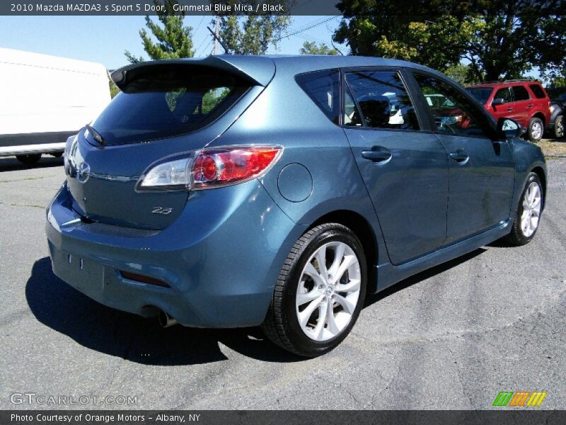 Gunmetal Blue Mica / Black 2010 Mazda MAZDA3 s Sport 5 Door