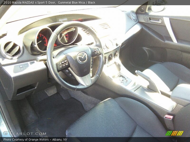 Gunmetal Blue Mica / Black 2010 Mazda MAZDA3 s Sport 5 Door