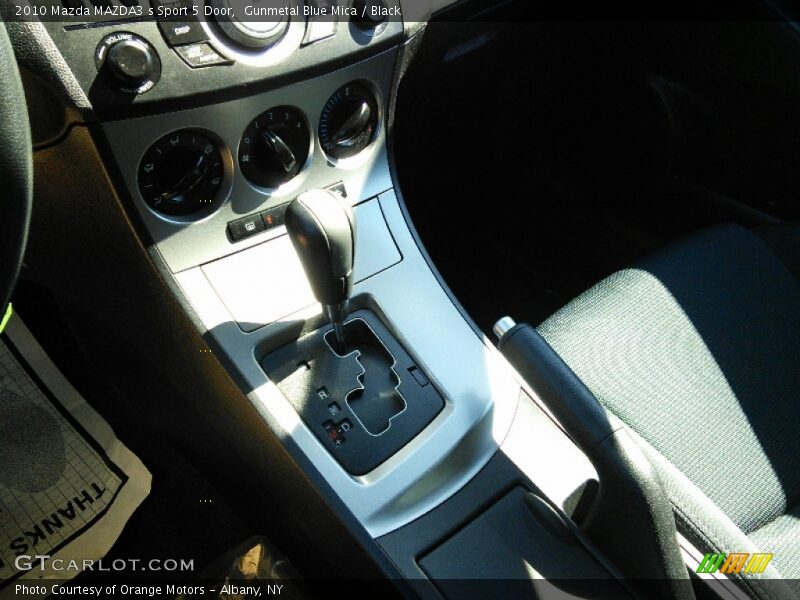 Gunmetal Blue Mica / Black 2010 Mazda MAZDA3 s Sport 5 Door