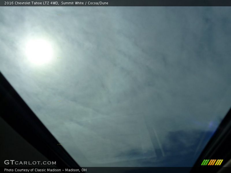 Summit White / Cocoa/Dune 2016 Chevrolet Tahoe LTZ 4WD