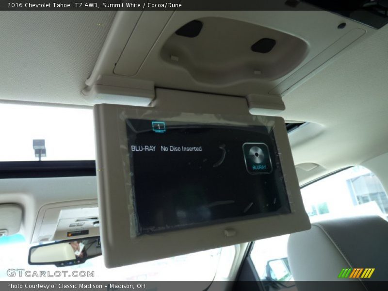 Summit White / Cocoa/Dune 2016 Chevrolet Tahoe LTZ 4WD