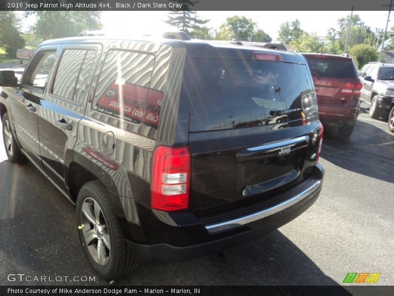 Black / Dark Slate Gray 2016 Jeep Patriot High Altitude 4x4
