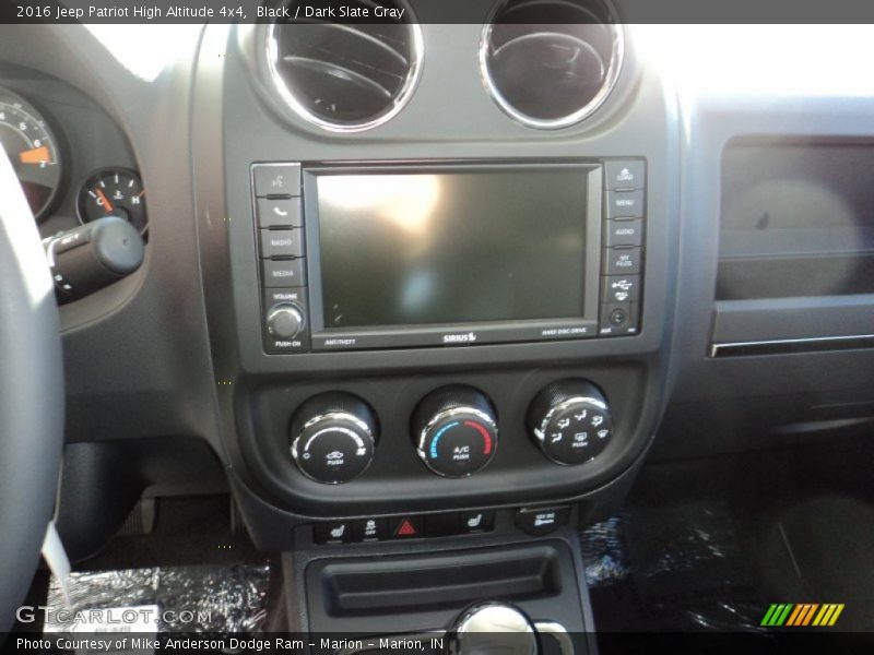 Black / Dark Slate Gray 2016 Jeep Patriot High Altitude 4x4