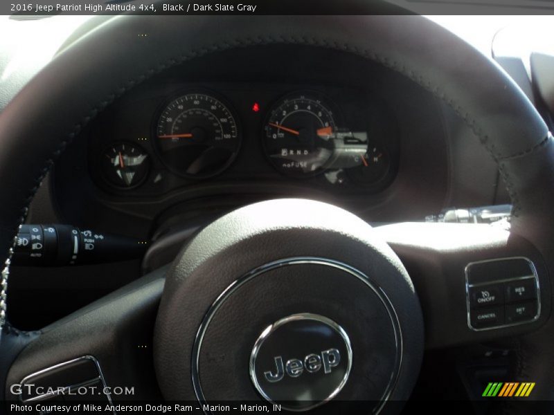 Black / Dark Slate Gray 2016 Jeep Patriot High Altitude 4x4