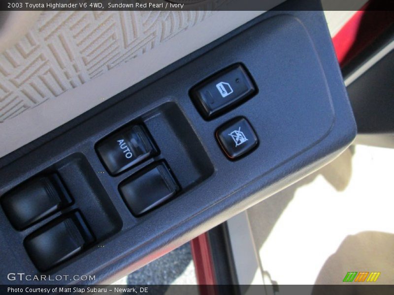 Sundown Red Pearl / Ivory 2003 Toyota Highlander V6 4WD