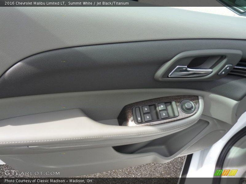 Summit White / Jet Black/Titanium 2016 Chevrolet Malibu Limited LT